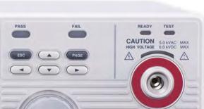měření Funkce rozmítání pro analýzu charakteristik (pouze GPT-9904) Rozhraní RS-232C, USB, dálkové ovládání, GPIB (opt.