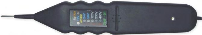 BEZDOTYKOVÁ ZKOUŠEČKA + SVÍTILNA CEM Optická (2 LED diody) a akustická