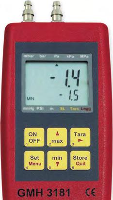zeleného podsvícení Funkce MIN / MAX, DATA HOLD; rozhraní RS-232/USB PM-9110SD (max. rozsah/rozlišení) PM-9112SD (max. rozsah/rozlišení) PM-9117SD (max.