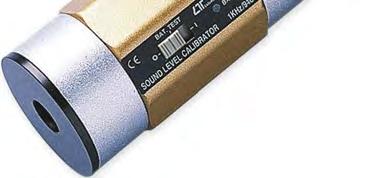 zvukoměr třídy přesnosti II s oddělenou sondou 0,5" mikrofon; 3 rozsahy (30 80dB, 50 100dB a 80 130dB); rozlišení 0,1dB Možnost nastavení váhových filtrů A a C;
