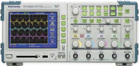 DIGITÁLNÍ OSCILOSKOPY TEKTRONIX TPS 2012B / TPS 2014B / TPS 2024B 100 MHz / 200 MHz Řada dvou a čtyřkanálových osciloskopů s šířkou pásma 100 / 200 MHz Možnost bateriového provozu - výdrž až 8 hodin