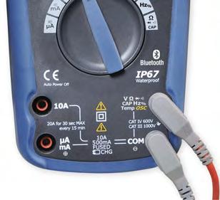 odolné provedení (vydrží pád ze 2 metrů) Přepěťová ochrana 8 kv PEAK; akustický test spojitosti (R < 25 Ω); zachycení špiček > 1ms Šířka pásma pro U AC: 50 Hz ~ 100 khz Displej s max.