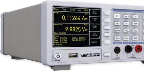 STOLNÍ DIGITÁLNÍ MULTIMETR ROHDE&SCHWARZ HMC8012 5 3/4 dig.