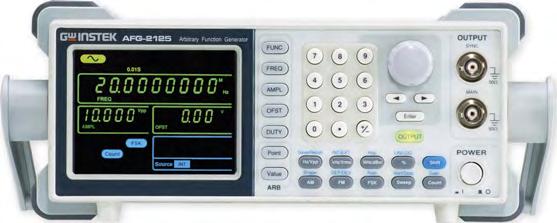 GENERÁTOR FUNKCÍ GW INSTEK SFG-1003, SFG-1013 3 MHz 3 MHz generátor funkcí - sinus, obdélník, trojúhelník, TTL Rozlišení max.