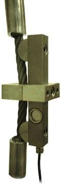 lamp-on Series Tenzometr pro montáž na l TEX / IEEx Ex ia II T6 Ex td 20 T85 Rope lamp-on Load ell ZÁKLDNÍ LSTNOSTI provedení ve 2 velikostech velikost 1: 750 kg 7 000 kg velikost 2: 9700 kg 17900 kg