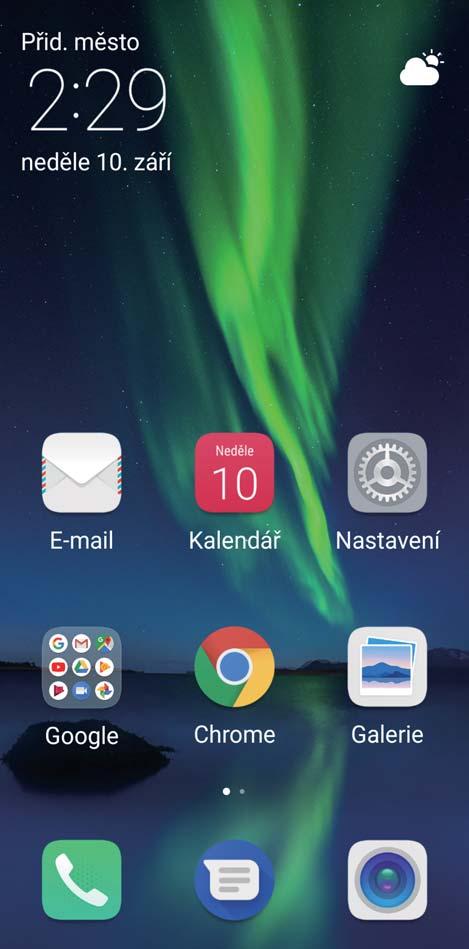 Domovská obrazovka Správa domovské obrazovky Správa ikon domovské obrazovky Je vaše domovská obrazovka plná ikon aplikací?