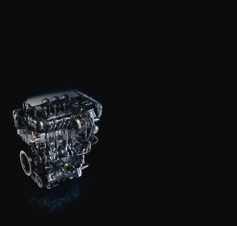 MOTORY Tříválcové benzinové motory PureTech Modulární, kompaktní, ekologický a výkonný motor PureTech je spojením účinnosti a špičkových technologií.