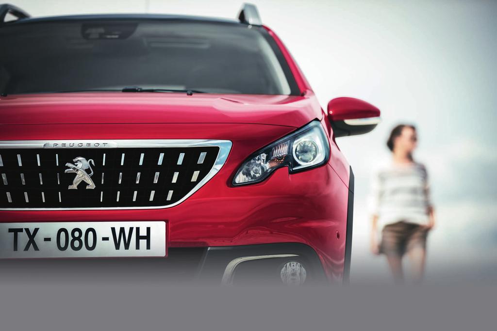 KOUZLO SUV Dynamiku modelu 2008 zdůrazňuje také elegantní světelný podpis vozu.