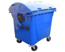ODPADOVÉ HOSPODÁŘSTVÍ Plastový odpadový kontejner Objem: 1100 l Rozměry: 137 x 121 x 146,5 cm Hmotnost: