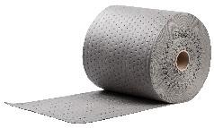 Univerzální koberec těžký odolný Rozměry: 100 cm x 40 m Sorpční kapacita: 216 l Barva: šedá Vlastnosti: ochranná
