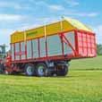 JUMBO combiline EUROPROFI senážní vozy s válcovým vkládacím ústrojím Univerzální vozy střední třídy Kapacita Objem DIN Max.