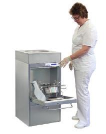 DISCHER Compact poskytuje efektivní výsledky při čištění a dezinfekci, je spolehlivý a bez - pečný při provozu i údržbě.