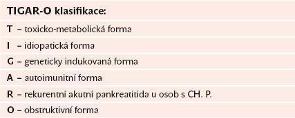 Obrázek 2 TIGAR-O klasifikace