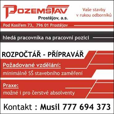 Vhodné pro fyzicky zdatného důchodce. Pracovní doba od 8:00 hod. do 10:30 hod. Nabídky na tel.: 606 825 911 nebo email pvmond@centrum.