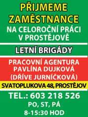 Kvalifikace Firma Brašnář/-ka - dílna míčů 14 500 Kč jednosměnný střední odborné GALA Prostějov Montéři 15 000 Kč jednosměnný střední odborné
