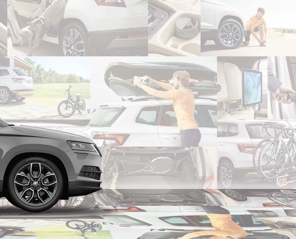 ŠKODA ORIGINÁLNE PRÍSLUŠENSTVO Produktová ponuka ŠKODA Originálneho príslušenstva vychádza zo skutočných potrieb