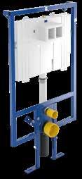 Zápustné tlačítka s nerezovým rámikom SK706 biela plast / plast, lesklé Swing