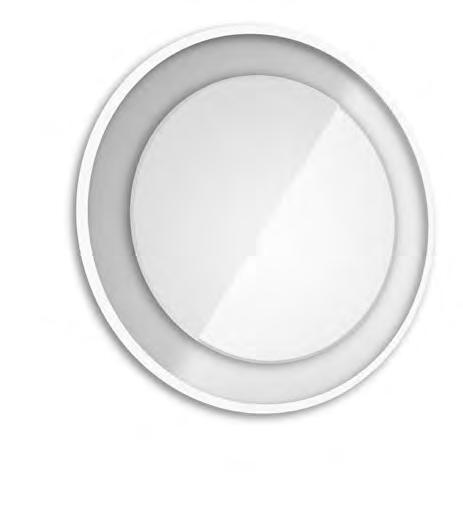 52 SPECI 5671 Zrcadlo s rámem s LED osvětlením / Framed mirror with LED