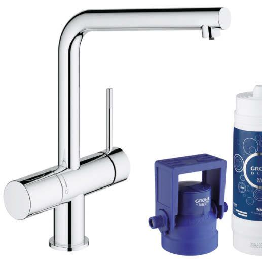 KUCHYNĚ GROHE KUCHYŇSKÉ SYSTÉMY GROHE BLUE PURE KAŽDÁ SADA GROHE BLUE PURE