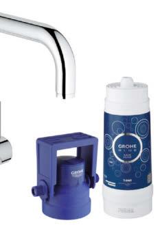 včetně hlavice 33 249 001 / 33 249 DC1 GROHE Blue Pure Startovní sada 