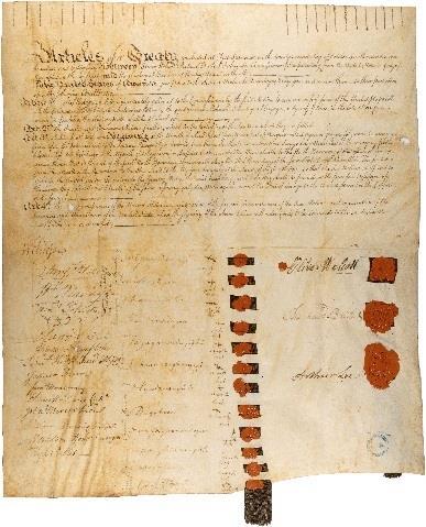 První prokazatelná zmínka o existenci Shawnee byla zaznamenána na holandské mapě z roku 1614, kde je kmen Sawwanew lokalizován východně od řeky Delaware.