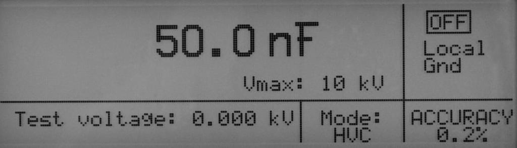 MEATEST, s.r.o. M-191 Insulation Tester Calibrator Poznámky: Když je aktivní SHORT mód, je vždy automaticky připnuto zemnění na L svorku.