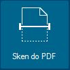 4.6. Skenování dokumentů do PDF formátu Funkce, kterou spustíte velkoplošným tlačítkem Sken do PDF, umožní z listinné předlohy