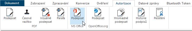 V dialogu je ještě tlačítko Obnovit výchozí jeho stiskem se obnoví výchozí podoba grafického symbolu podpisu (na obrázku v levé části karty). 6.7.