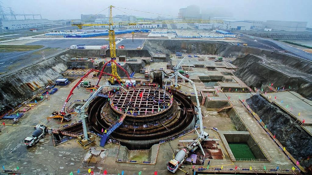 Výstavba 3. bloku čínské jaderné elektrárny Fang-čcheng-kang. Navíc tento projekt čelí tlaku konkurentů s projekty stejné generace 3+ jak doma tak i v zahraničí. Například 17.