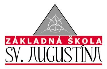 ZÁKLADNÁ ŠKOLA SV. AUGUSTÍNA Moyzesova 1, 017 01 Považská Bystrica www.zsmoyzespb.edupage.