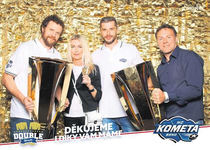 ZLATÝ LET KOMETY SPECIÁLNÍ PŘÍLOHA TÝDENÍKU 5plus2 Mistrovský fotopříběh Od posledního gólu extraligové sezony