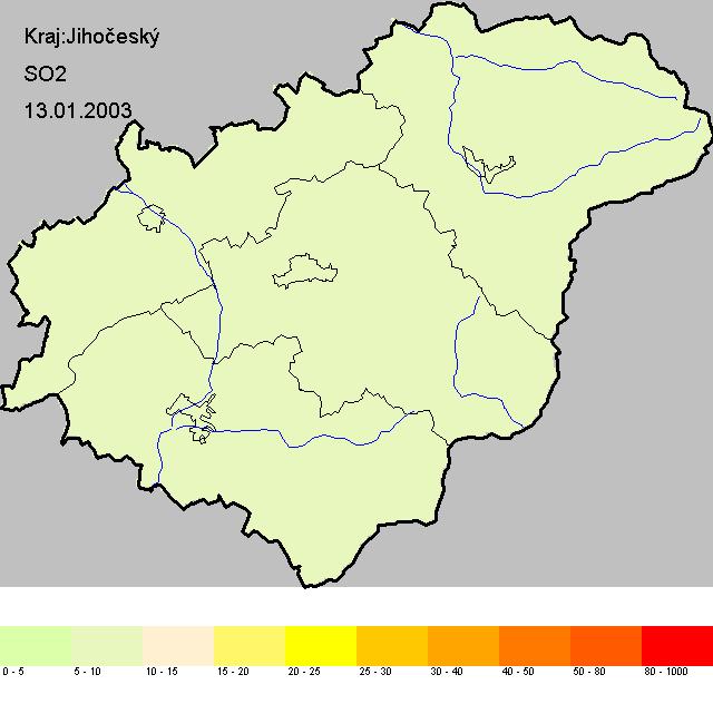 Oznámení záměru Silnice II/156 Nové Hrady Vyšné státní hranice 30 Kvalita ovzduší Zájmové území posuzovaného záměru má relativně dobrou kvalitu ovzduší.