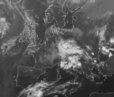 Infrared picture of the Meteosat geostationary satellite from 8
