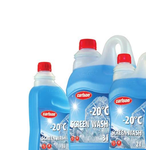 inter i / inter i eiten i n in / н е т / i né in tente err n tent n n tr CLEVER JERRYCAN CARLSON ANTI FREEZE SCREEN WASH -20 C Anti-freeze Screen Wash with fragrance.
