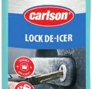 347 500ml 6 840 DE-ICER uick and effective agent for removing frost from car exteriors. Leaves glass with a protective film preventing freeze. Does not damage metal, plastics, rubber gasket or paint.
