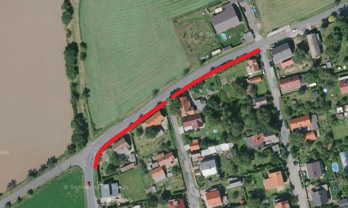 Ad I/5) Výstavba a rekonstrukce chodníků Výstavba chodníku v ulici Říčanská Příprava projektu od
