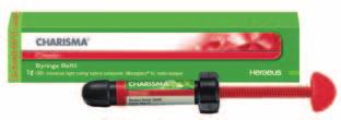 999 Kč Charisma Classic 4 g jednotlivé odstíny 499 Kč EVERX POSTERIOR Vlákny zesílený kompozit nahrazující dentin, používaný společně s