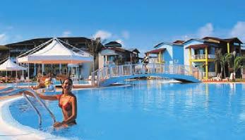 Karibik > KUBA Varadero golf Letovisko: Varadero Stravování: all inclusive Poloha: výhodná poloha na okraji centra Varadera na začátku hotelové zóny, přímo na písečné pláži.