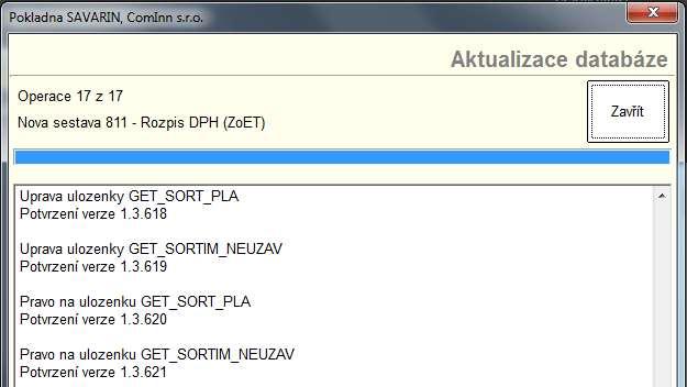 3. Spuštění aplikace po úspěšné aktualizaci Nyní spusťte aktualizovanou aplikaci pouze na jednom počítači.