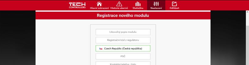 Internetový modul to je zřízení, které umožňuje dálkový dohled práce regulátoru skrze internet. Uživatel má možnost na stránkách emodul.