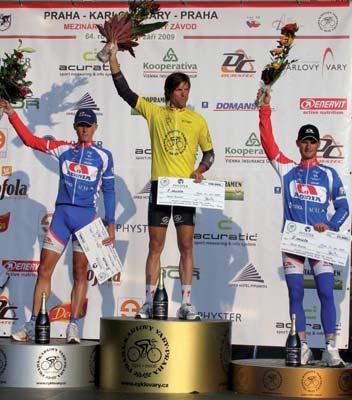 64. ročník závodu TISKOVÁ ZPRÁVA, PRAHA KARLOVY VARY PRAHA, 19. září 2009 OBNOVENÍ TRADICE 1. HONDO Danilo PSK Whirlpool Author, 6:41:14.0 2. KUMP Marko Team Adria Mobil, 6:41:14.6 3.
