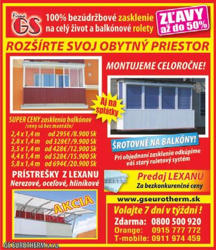 posuvný systém -