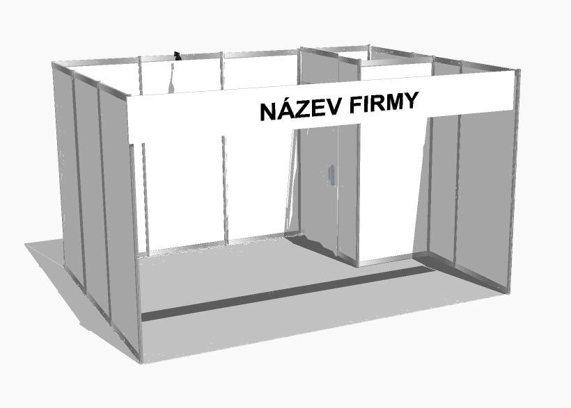 NABÍDKA TYPOVÝCH EXPOZIC Uzávěrka objednávek: 8. února 019 Sleva 10 % na objednávky do 31.1. 018 ZÁVAZNĚ OBJEDNÁVÁME STÁNEK TYPU B1-1m CENA 11 860,00 Kč Cena zahrnuje 1m základní stavební konstrukce Octanorm 1m koberec zn.