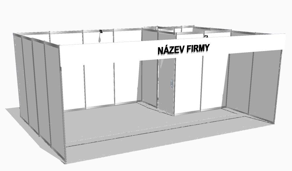 NABÍDKA TYPOVÝCH EXPOZIC Uzávěrka objednávek: 8. února 019 Sleva 10 % na objednávky do 31.1. 018 ZÁVAZNĚ OBJEDNÁVÁME STÁNEK TYPU F1-4m CENA 3 040,00 Kč Cena zahrnuje 4m základní stavební konstrukce Octanorm 4m koberec zn.