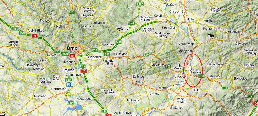 Obr. 28 Mapa,