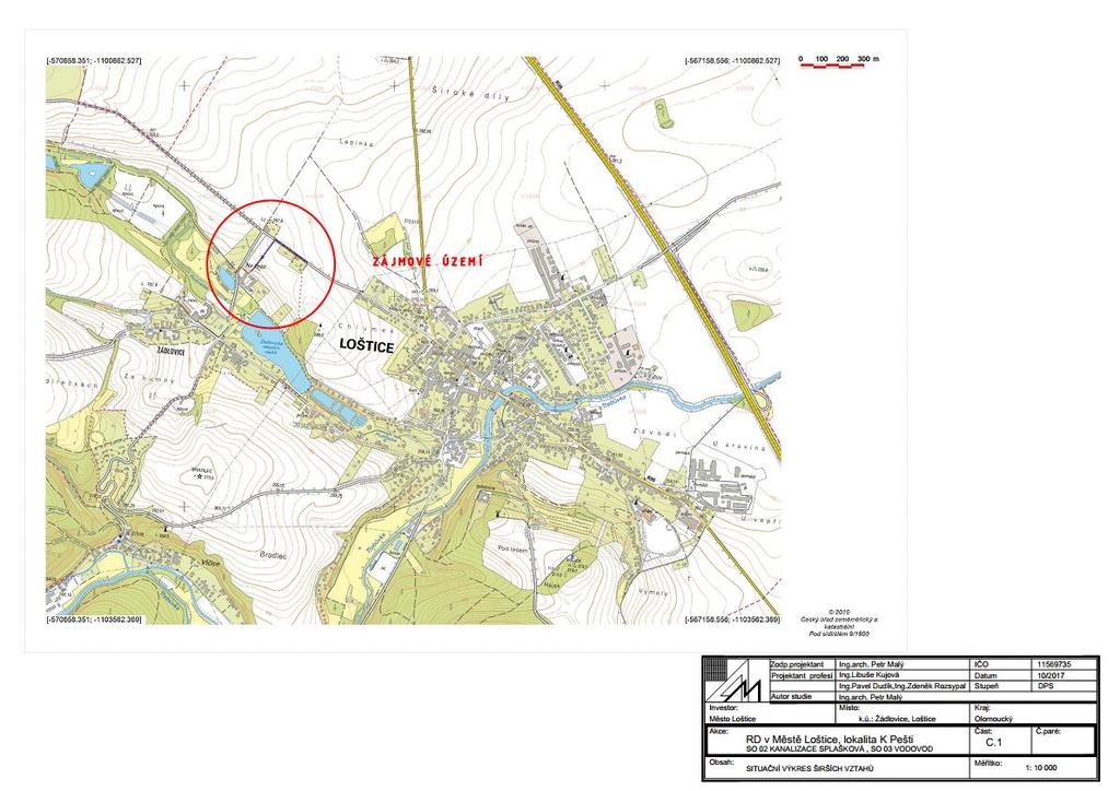 NOVÝ VODOVOD A KANALIZACE V LOŠTICÍCH Dne 1. 3. 2018 předala naše společnost staveniště společnosti AVJ Stavby, s.r.o., která bude až do 31. 7.