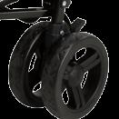rukojeti pro snadné ovládání Aluminum frame with black