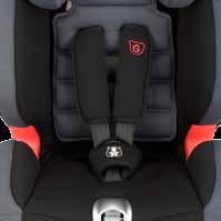 POHODLNÉ UŽÍVÁNÍ: ISOFIX a TOP TETHER systém, pro snadnou a rychlou instalaci. 8 úrovní pro nastavení opěrky hlavy pomocí jedné ruky, dle potřeb dítěte.