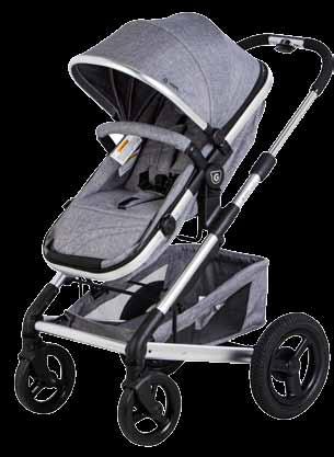 GM 1604 Gmini LORD - kombinovaný kočárk 0-36 měsíců