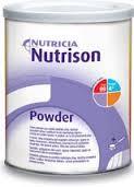 Sipping v prášku Jediným práškovým přípravkem, který se po naředění svým složením podobá základním sippingům, je Nutrison Powder.